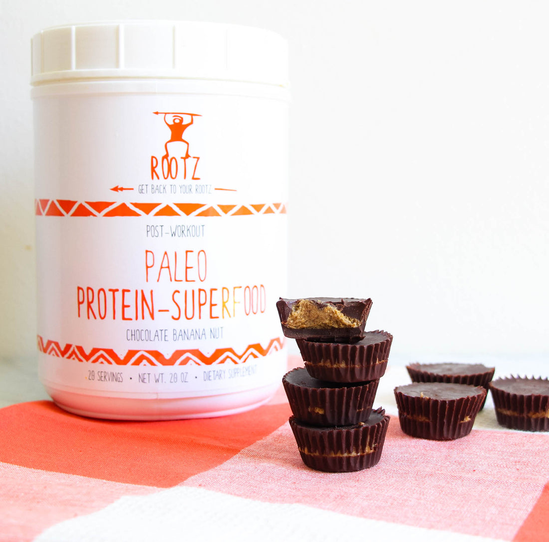 Dark Chocolate Protein Cashew Butter Cups